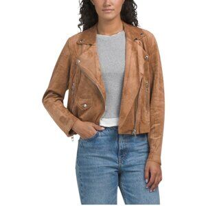 BLANK NYC Faux Suede Moto Jacket